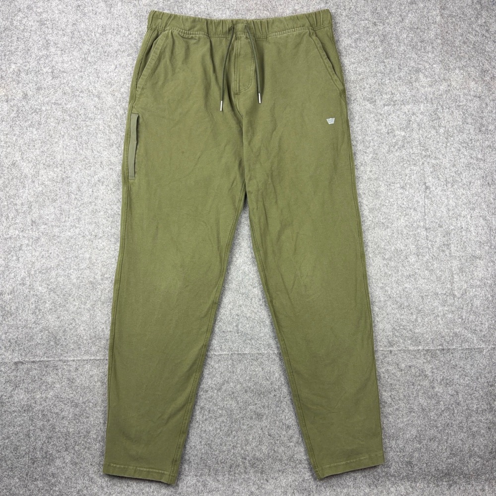 Mack Weldon Pants Mens XL Tall Olive Green Ace Sweatpant Stretch Jogger‎ Lounge